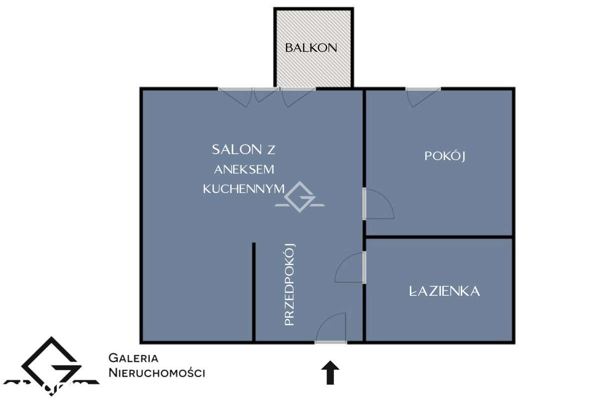 Śródmieście doskonała lokalizacja premium 2 pokoje - Pełny obrazek: 2/17