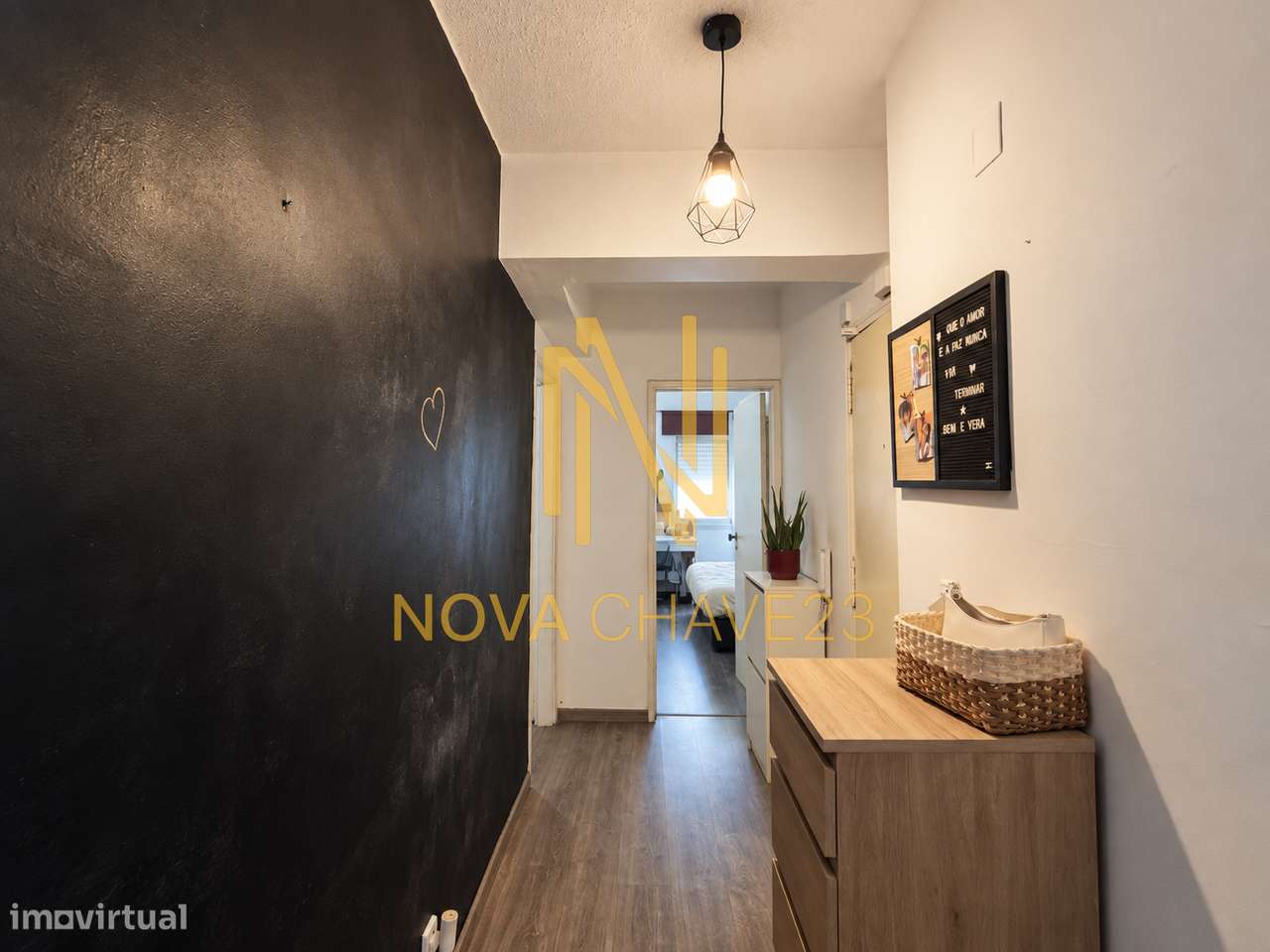 Apartamento T1 na Rinchoa – 55 m² | Cozinha e Sala em Open Space-12