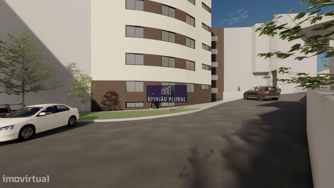 Elegante Apartamento T2 Moderno Novo à Venda em Vilar do Paraíso - Grande imagem: 2/16