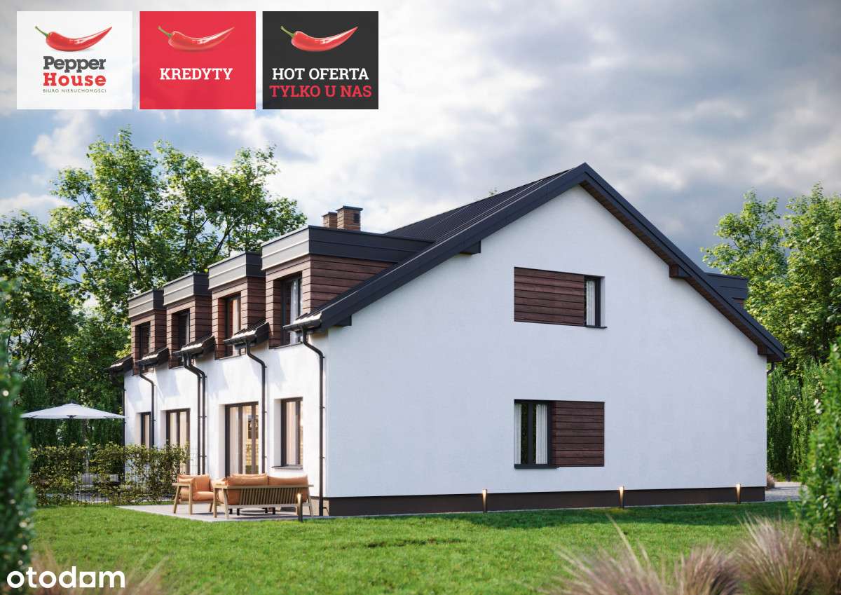 Bliźniak z działką 535m2 - Pełny obrazek: 5/6