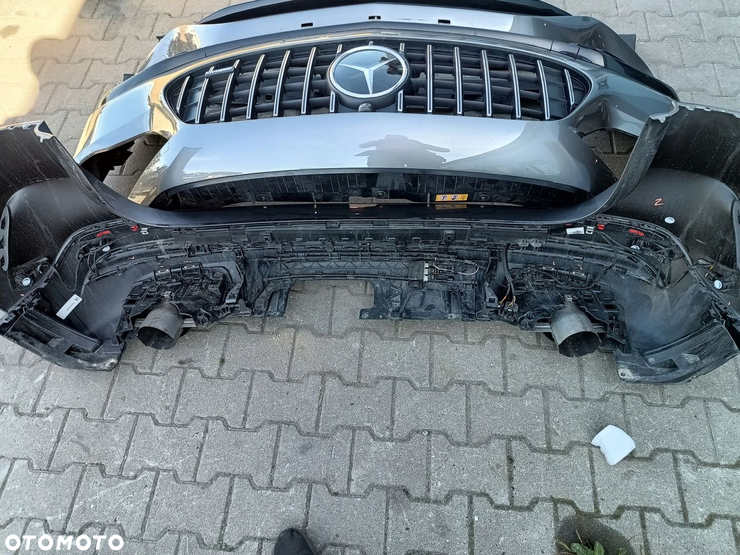 Mercedes 247 gla 35 amg zderzak przód tył stopnie - 4