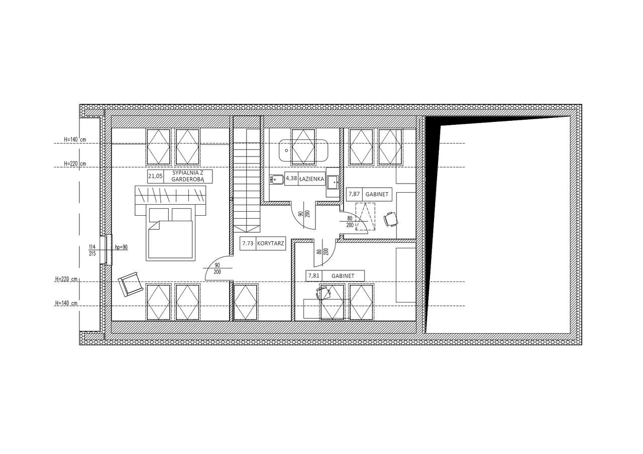 Dom jednorodzinny, działka 1000 m2 / OSADA LUBNÓW - Pełny obrazek: 4/11
