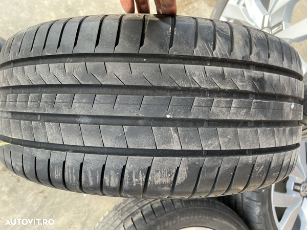 vând set jante originale de Volkswagen Touareg pe 20” cu anvelope de vară - 14