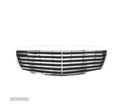 GRELHA FRONTAL PARA MERCEDES E W211 02-06 CROMADA - 2