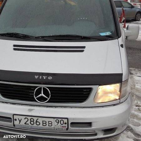 Manere usi inox Mercedes VITO W638 1996-203 husa capota,oglinzi cromate - 4