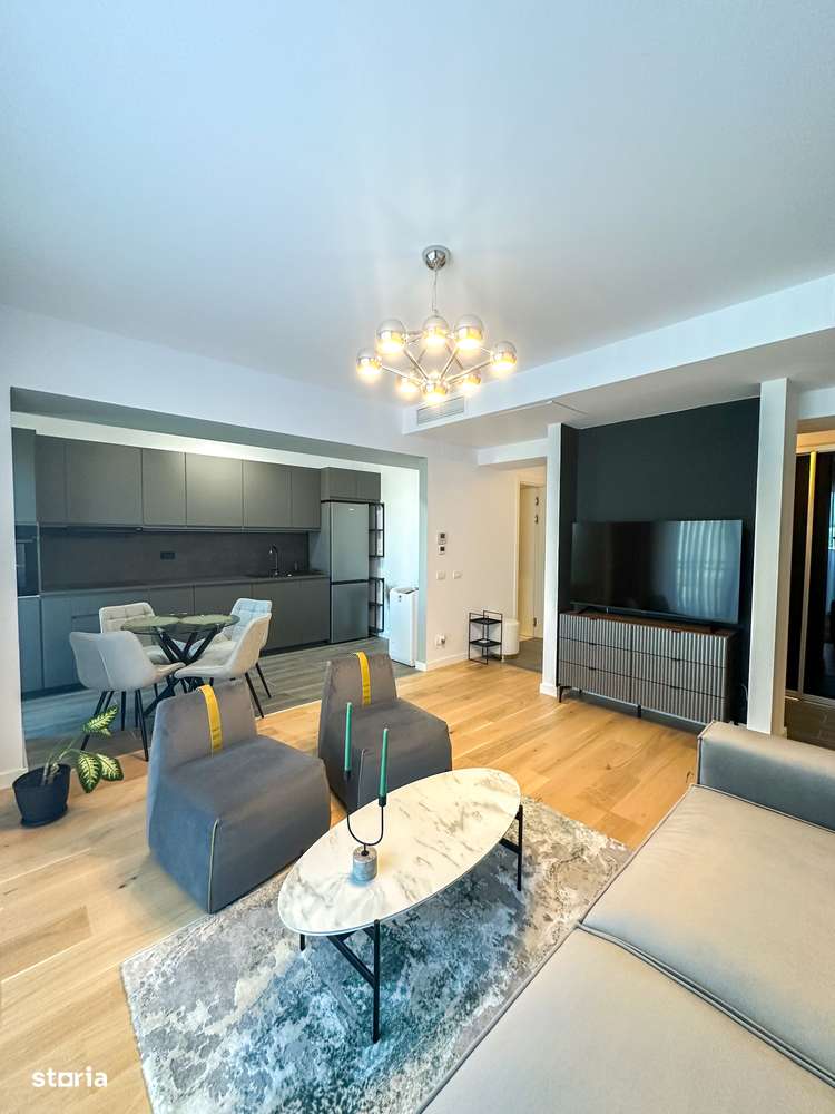 Apartament 2 Camere - Casa Presei - Bloc Premium - 2 Bai - Parcare - Imagine principală: 3/15