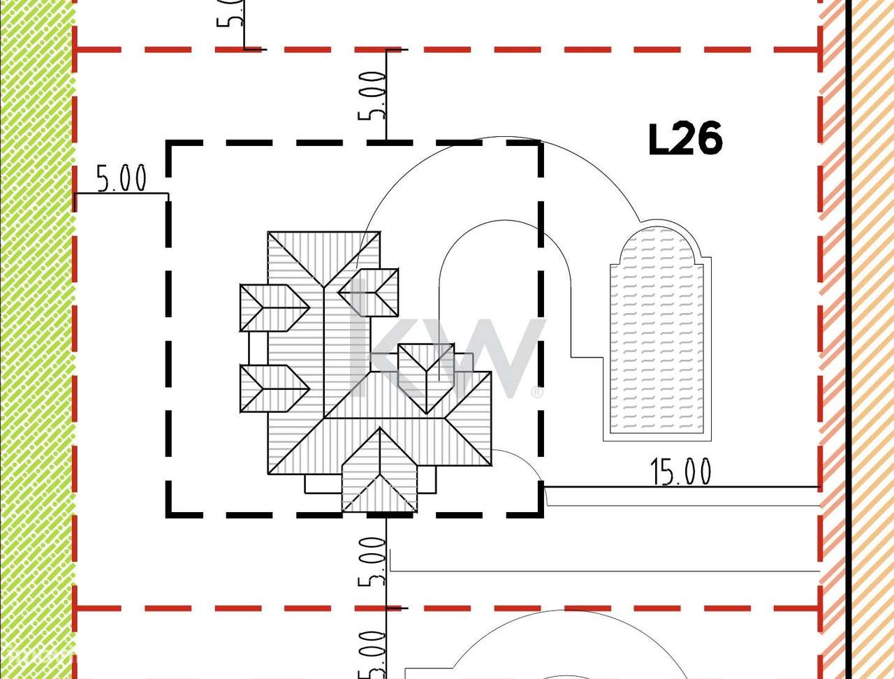 Lote para construção de moradia T3 isolada em Resort de Luxo na falési - Grande imagem: 4/5