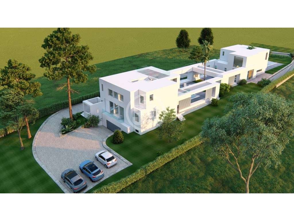 Terreno com Projeto Aprovado para 2 Moradias com Piscina | Açoteias...-3