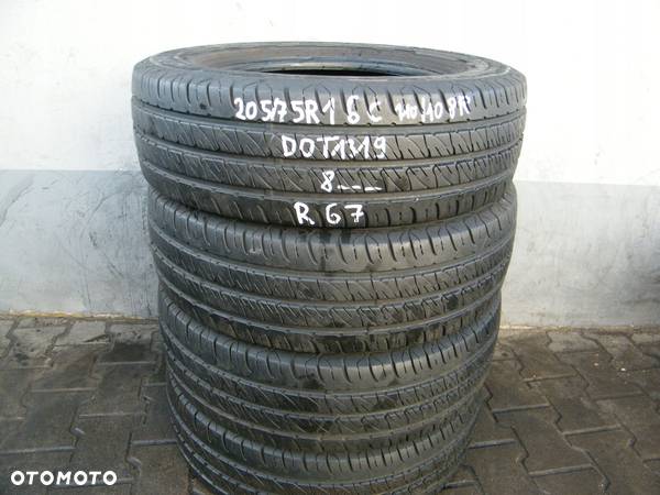 R67 4xLATO 205/75R16C 110/108R UNIROYAL RAINMAX 3 - 2