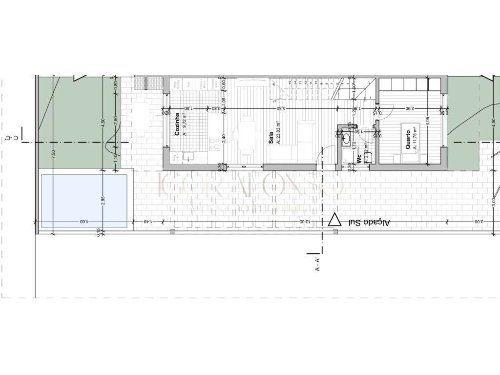 Moradia T3 com 2 Suites e Piscina-11