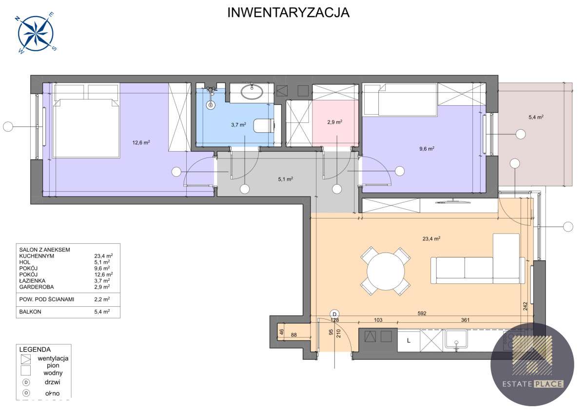 Stylowe 3 pokoje, 12 min od centrum, z garażem-11