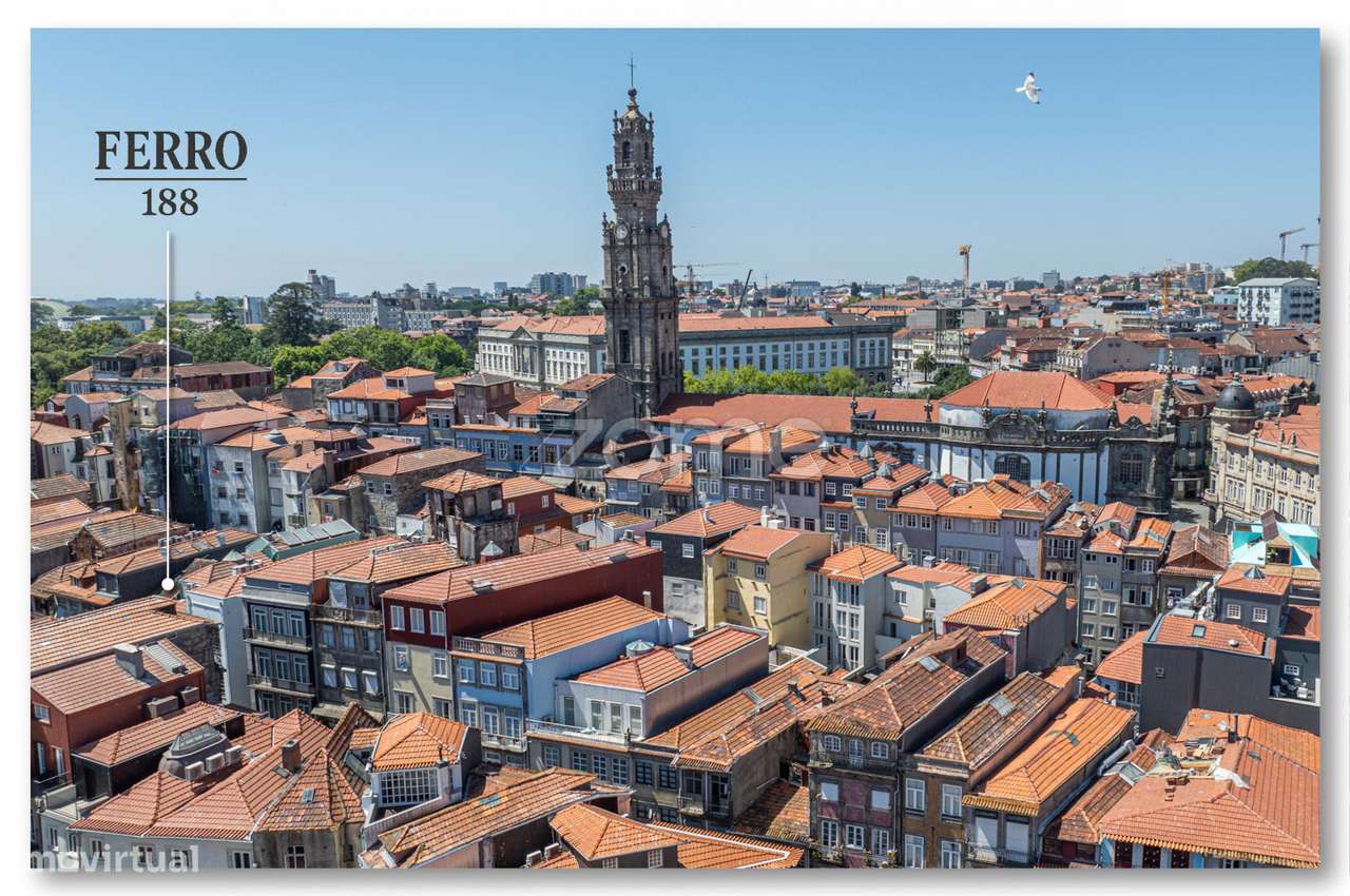 T0 com terraço no centro do Porto. - Grande imagem: 2/30