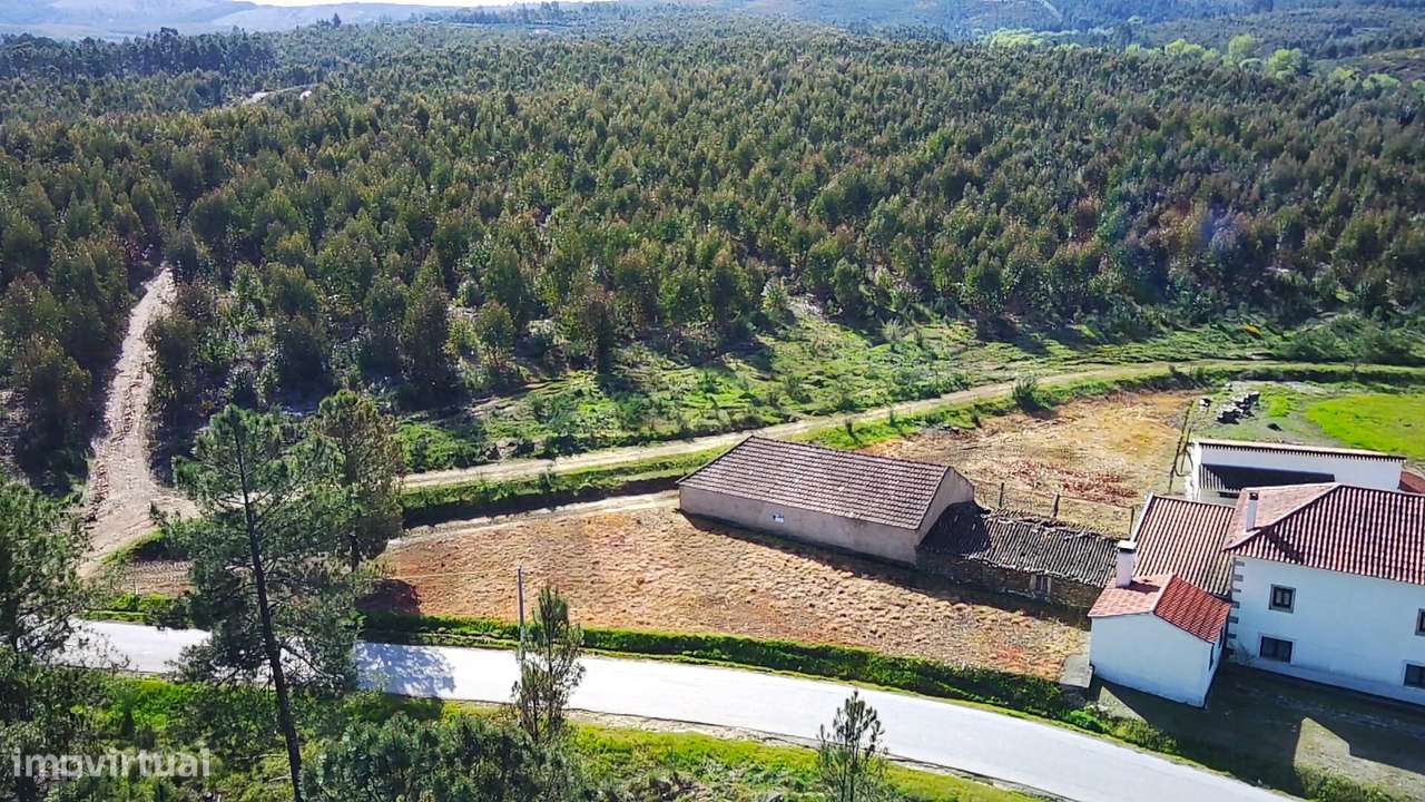 Dois Terrenos em Enxames – Fundão | 11.000m2 com Ruína, Palheiro e Ri - Grande imagem: 5/22