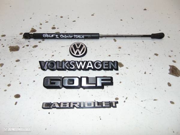 VW golf 1 cabriolet legendas/Amortecedor da mala - 1