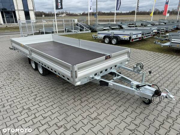 Wiola Multitrailer 3.5S | 500 x 210 cm | najazdy aluminiowe | burty aluminiowe - 20