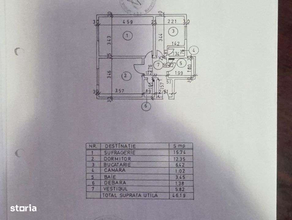 Vanzare 2 camere parter Drumul Taberei piata-0