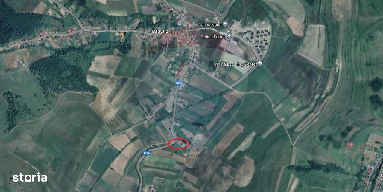 Teren intravilan 2700 mp de vânzare în Băbuțiu Cluj - Imagine principală: 2/17