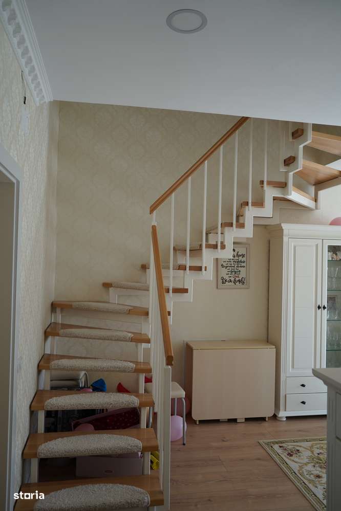 Casă tip duplex complet amenajată si mobilată-5
