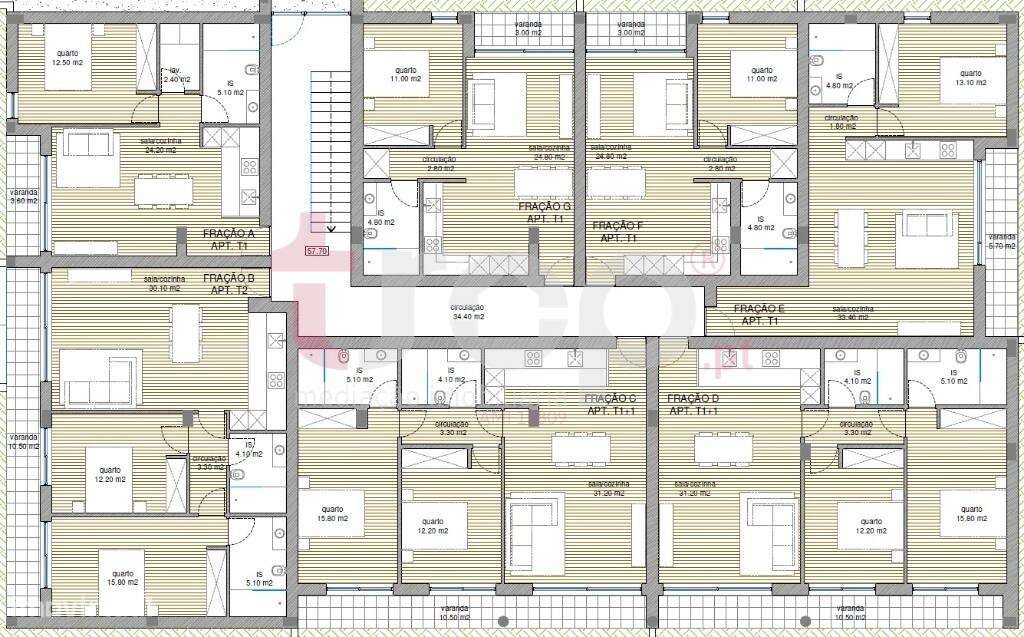 T1 EM CONSTRUÇÃO COM VARANDA - MANHENTE-9