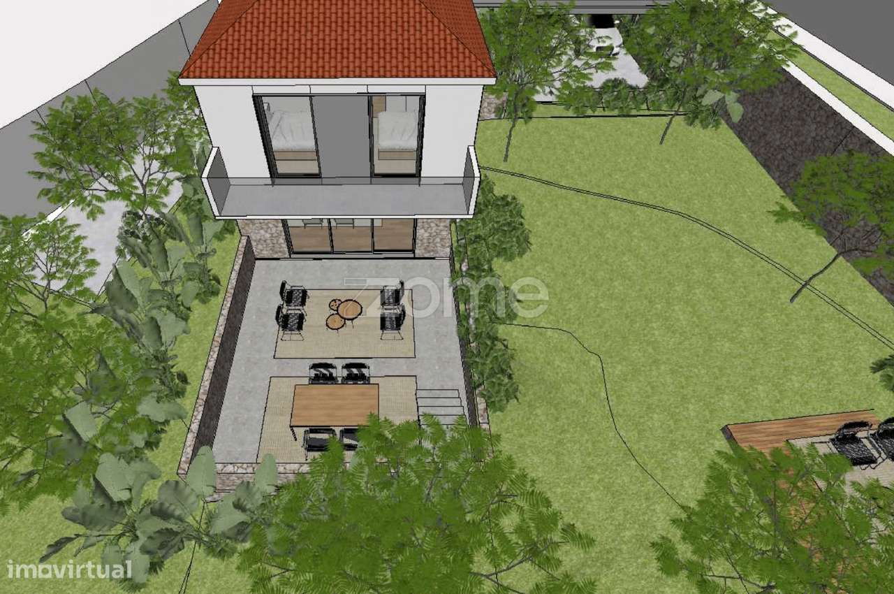 Moradia T3 com projeto aprovado, a1500m do Rio Douro - Valbom Gondomar-26