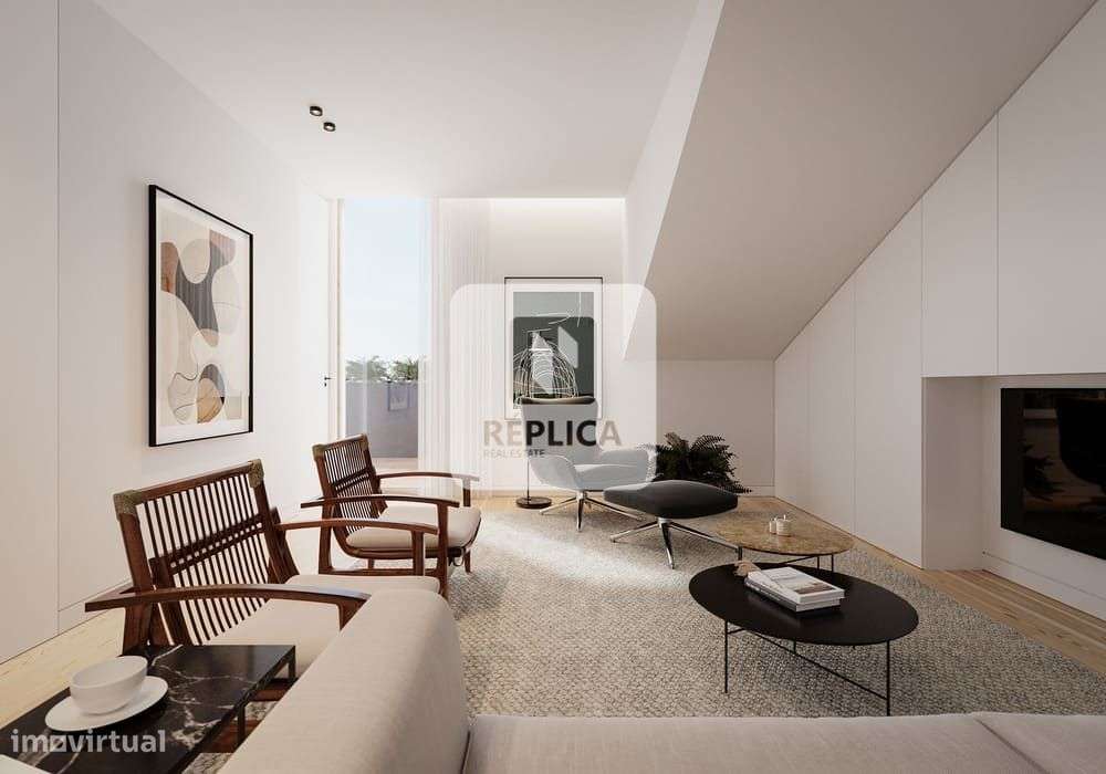 Apartamento T4 Duplex Novo com 2 Terraços nas Antas - Grande imagem: 2/16