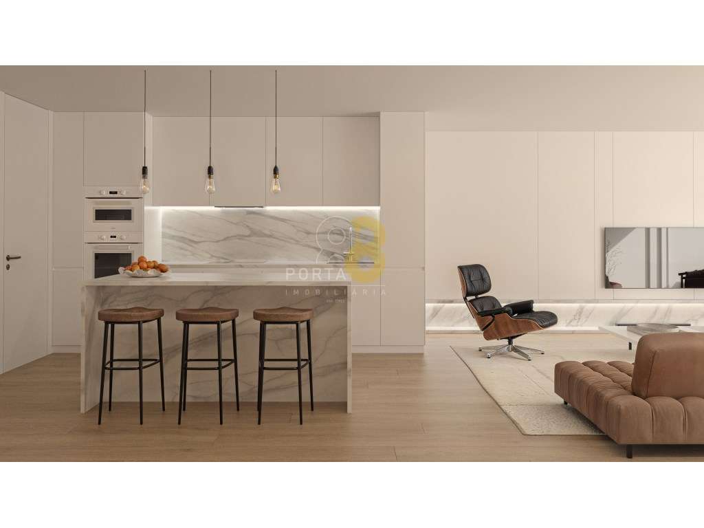 Apartamento T4 com terraço, 3 lugares de estacionamento e arrumos, ...-17