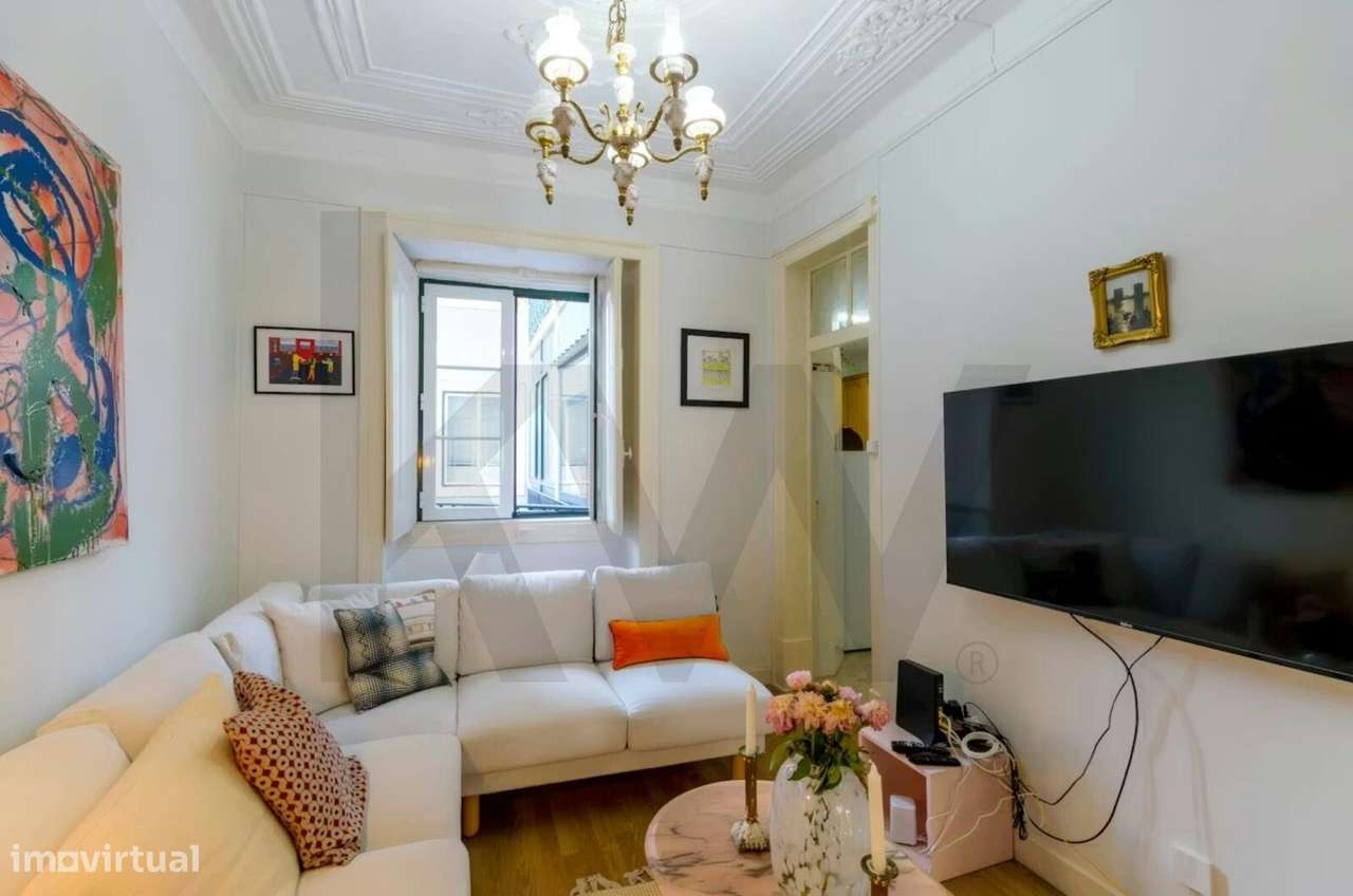 Arrendamento  T3 , com Terraço e Anexo junto à Feira da Ladra, Graça - Grande imagem: 4/26