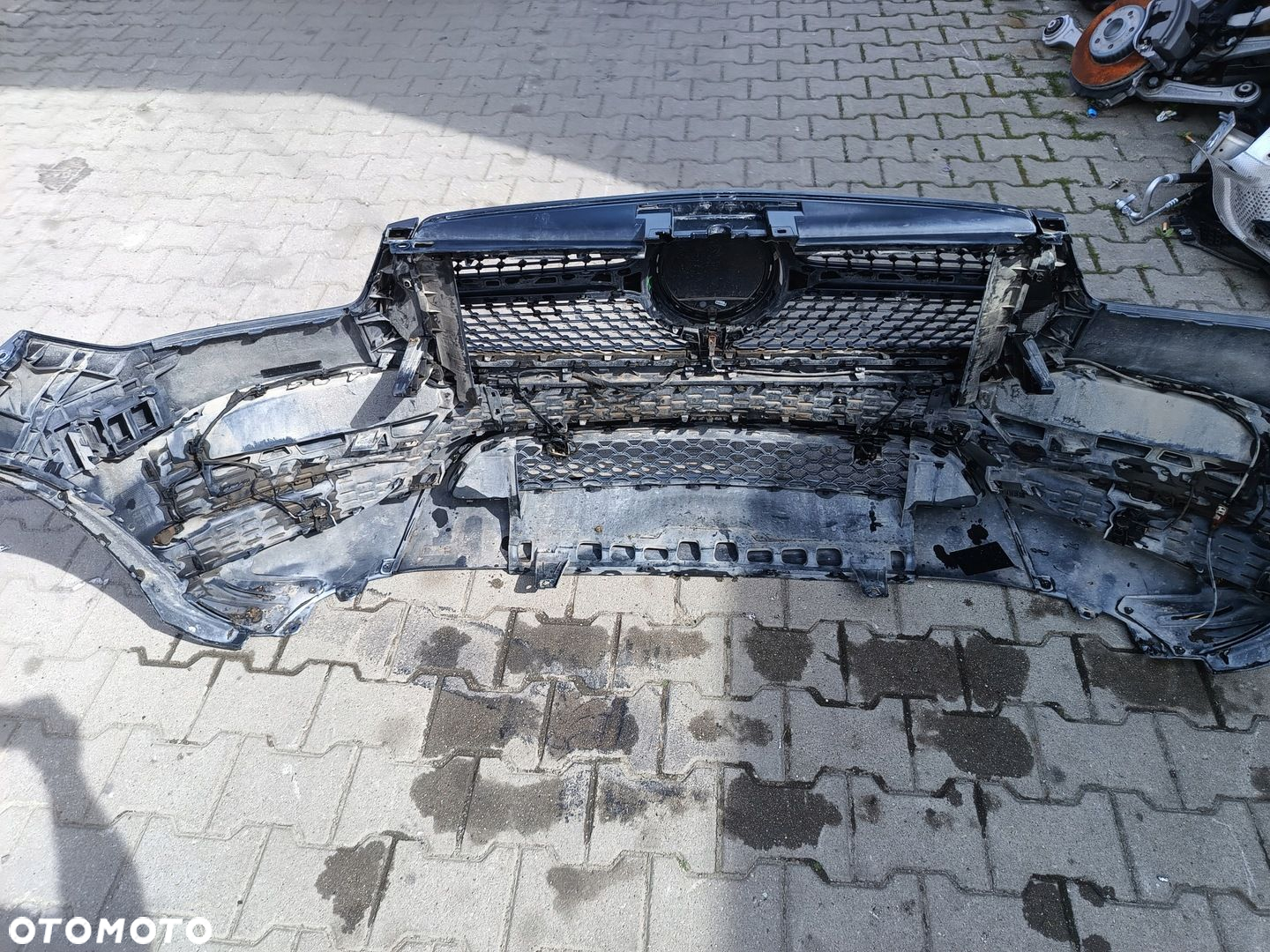 Mercedes 167 gle amg zderzak przód - 4