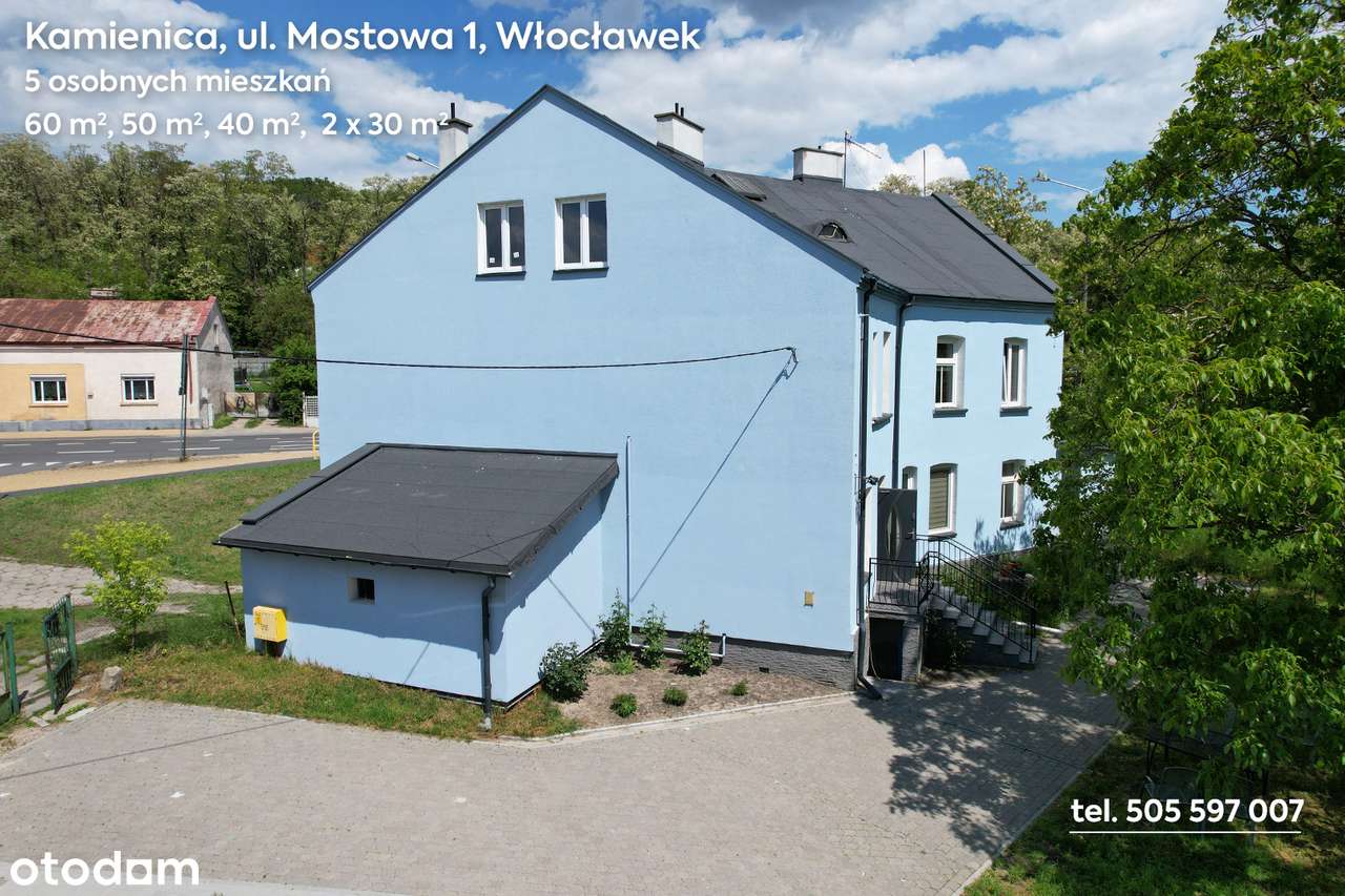 Inwestycja, 5 mieszkań, kamienica po remoncie, ul. Mostowa, Włocławek - Pełny obrazek: 4/20