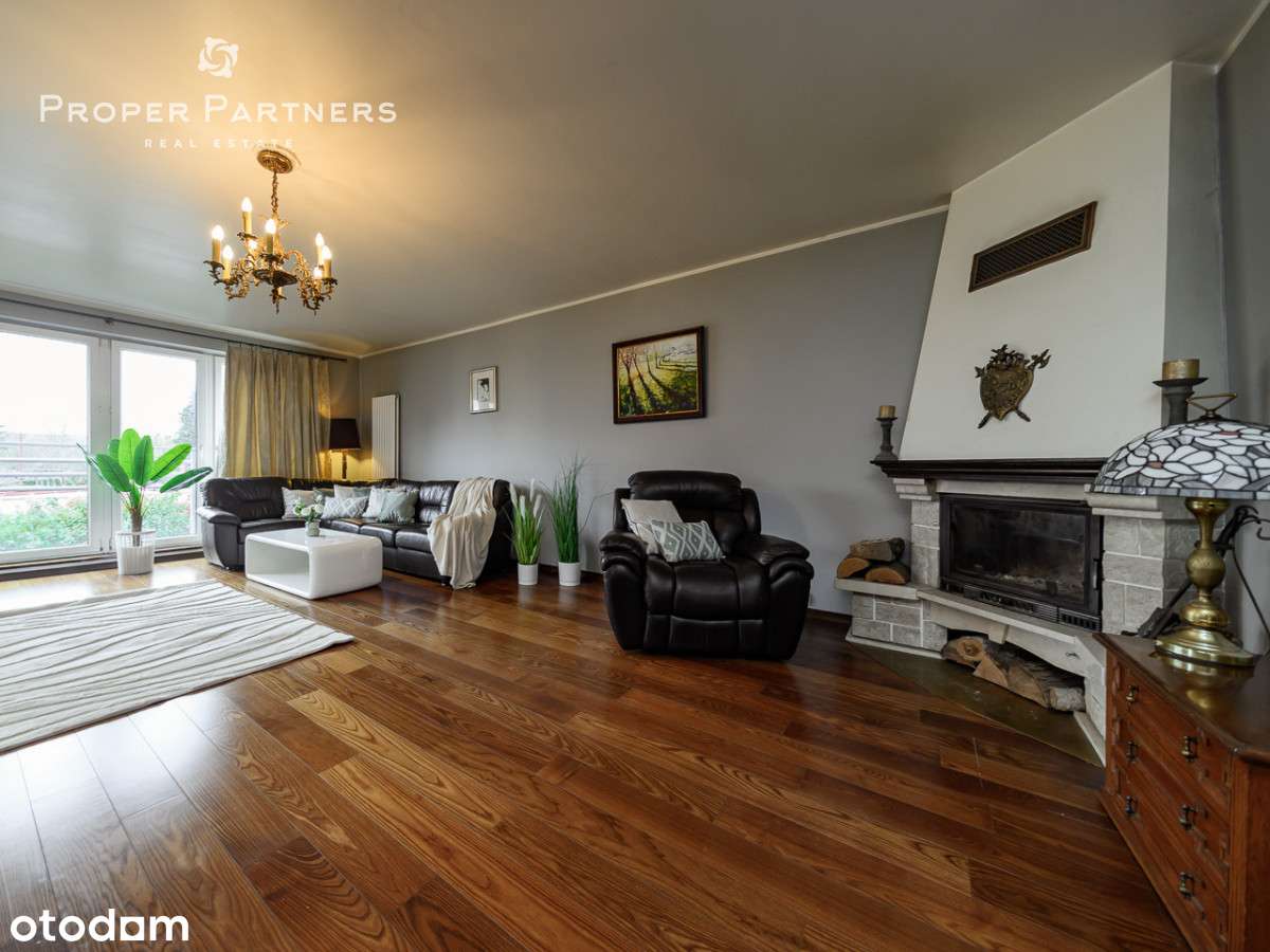 Okazja!! 5 pokoi z tarasem, balkonem i kominkiem!! - Pełny obrazek: 4/16