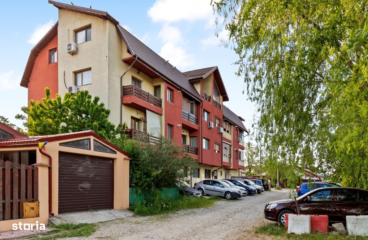 Apartament 2 camere, Otopeni - central, 67 mp si doua balcoane 8mp