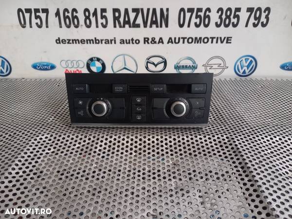 Panou Modul Clima Dublu Climatronic Audi Q7 4L Cod 4L0820043E - Dezmembrari Arad - 6