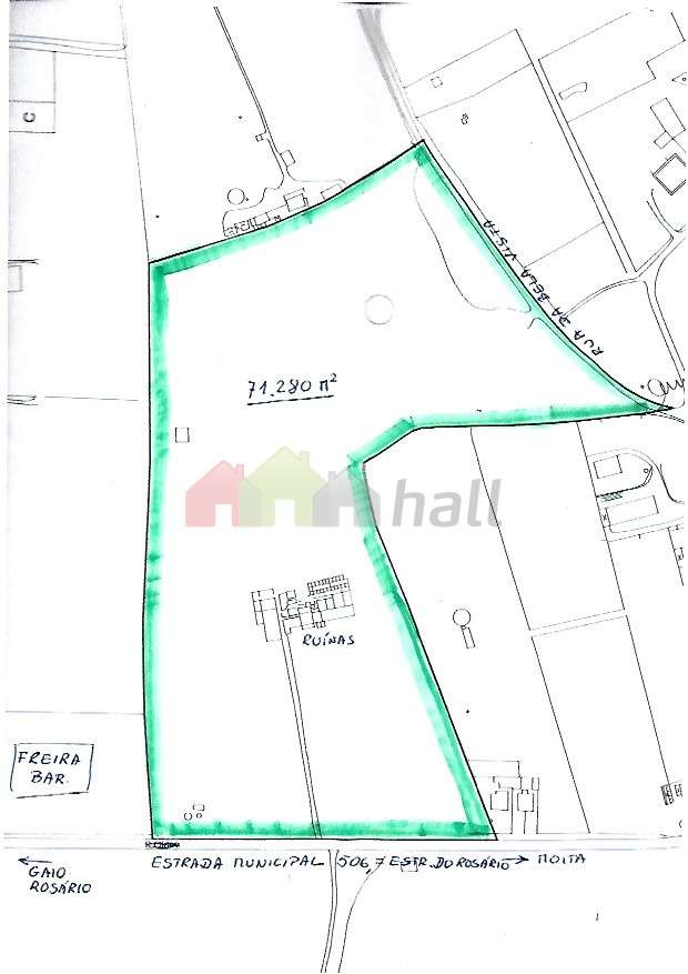 Terreno 7.128 ha com Projecto para Moradias - Sarilhos Pequenos - Moit - Grande imagem: 5/12