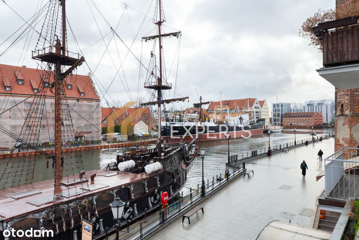 Mieszkanie po remoncie, widok na Motławę !-12