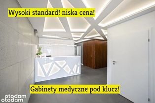 Gabinety medyczne do wynajęcia pod klucz