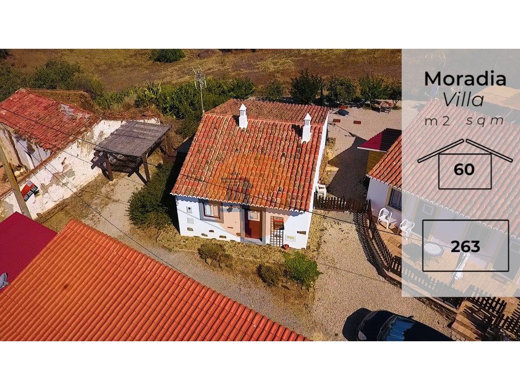 MORADIA ISOLADA T1 COM 263 M2 - ALCARIAS GRANDES - CASTRO...