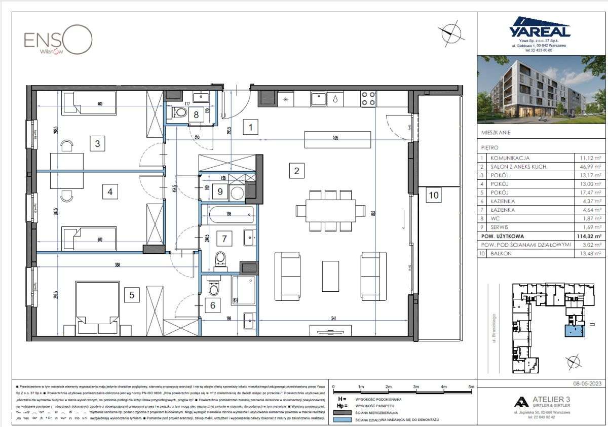 Okazja! | Enso Wilanów – Miejsce garażowe w cenie-2