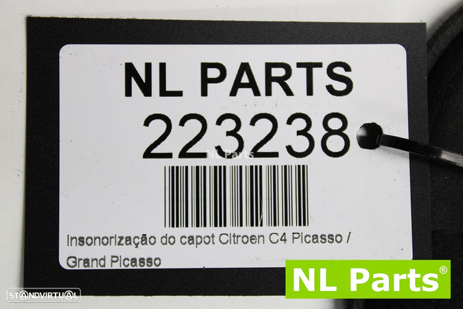 Insonorização do capot Citroen C4 Picasso / Grand Picasso - 4