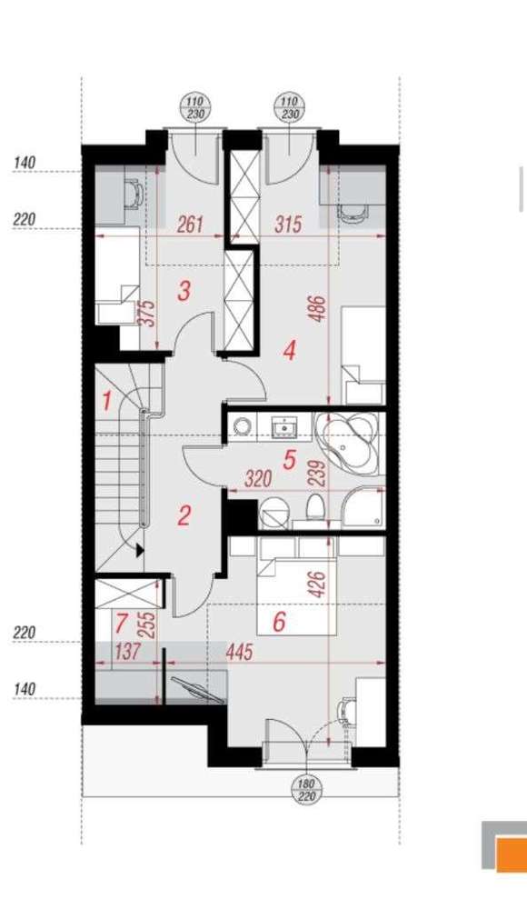 Okazja! teren pod 3 domy szer.PNB- 209000 brutto-5