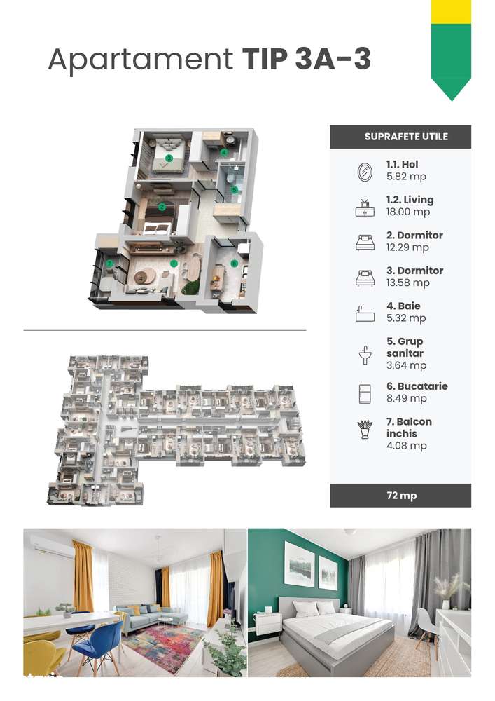 APARTAMENT 3 CAMERE Bd. Iuliu Maniu | PANORAMA CITY | Militari-15