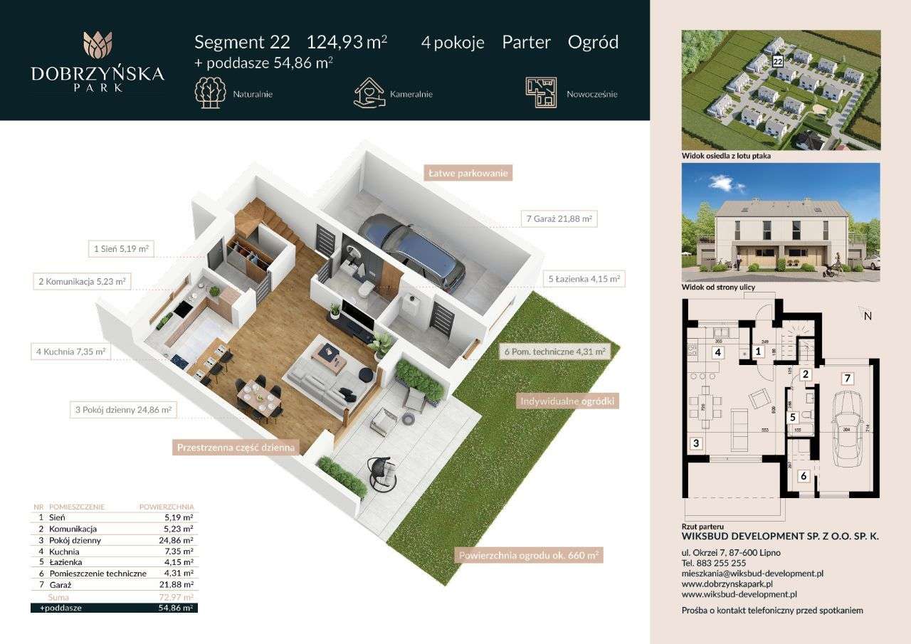 Dobrzyńska Park Segment 22 REZERWACJA - Pełny obrazek: 2/10