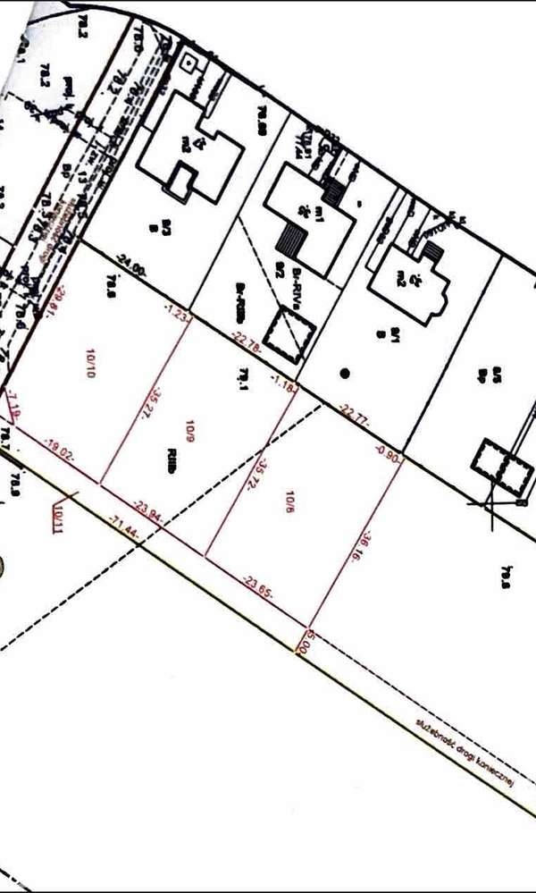 Działka budowlana 850m2 Poznań Krzesinki - Pełny obrazek: 4/10