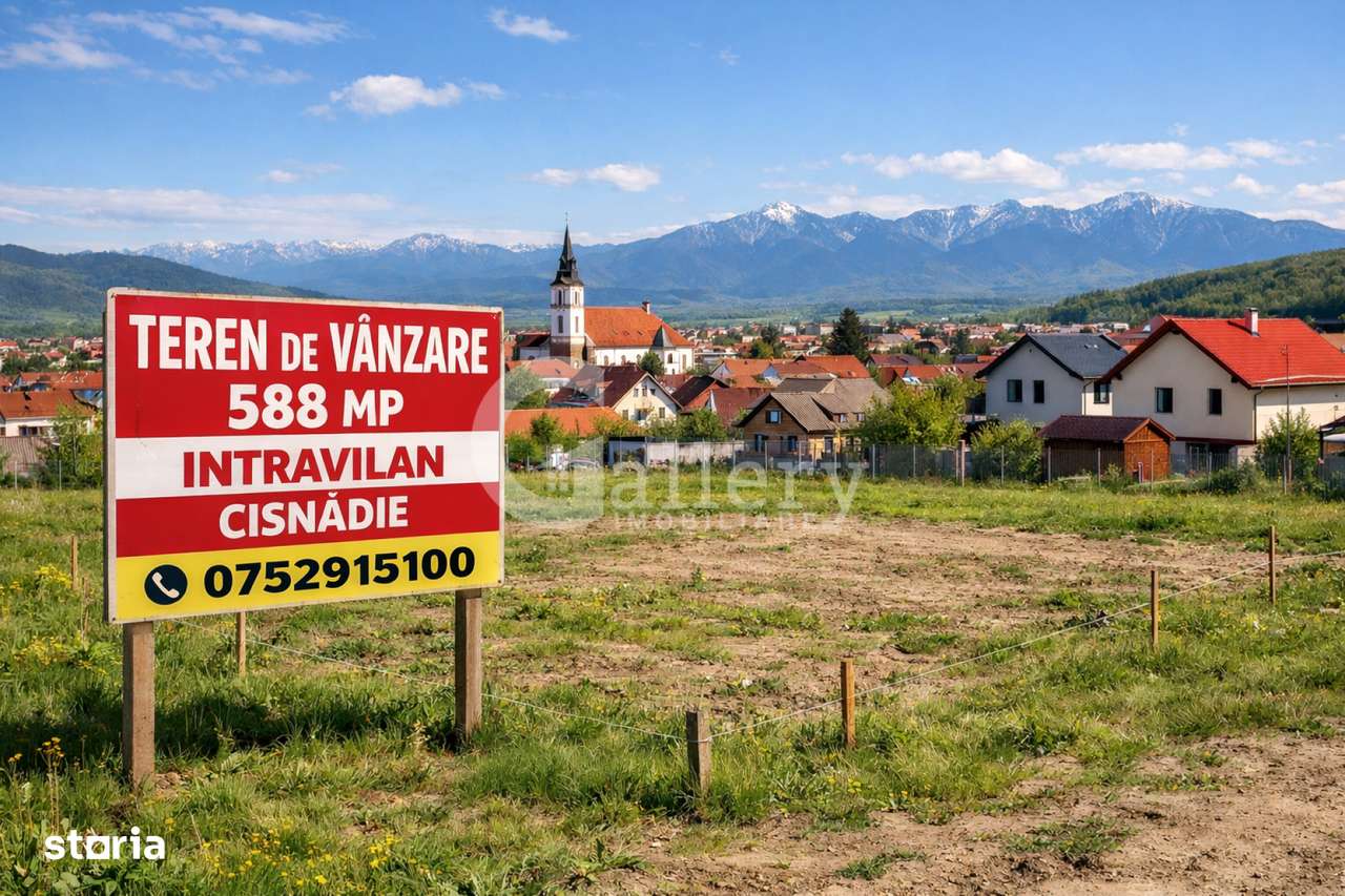 Teren intravilan 588 mp pentru Casa Individuala sau Duplex-0
