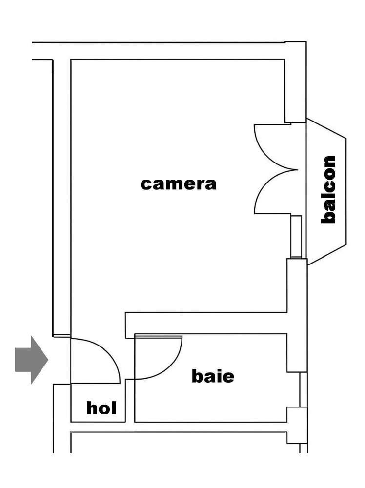 Garsoniera tip Aparthotel – Afacere la cheie, Baile Felix, Bihor-9