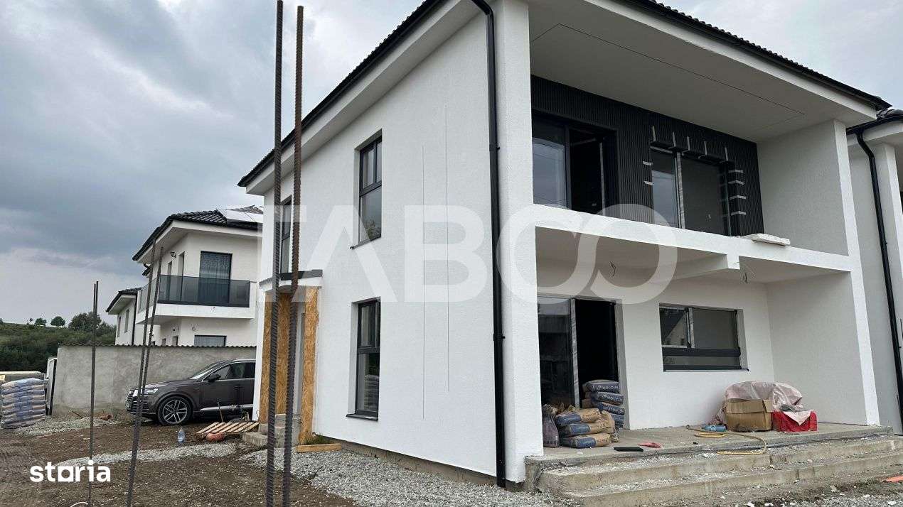 Casa individuala 130 mpu de vanzare curte libera 410mp zona Selimbar - Imagine principală: 2/15
