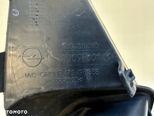 Opel Corsa F kratka zderzaka 9830218680 - 3