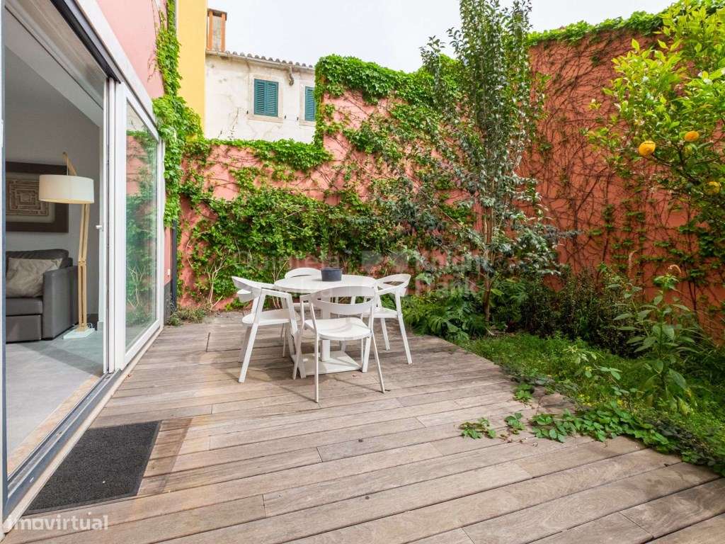 Apartamento T1 mobilado, equipado e com jardim em Lisboa - Grande imagem: 4/25