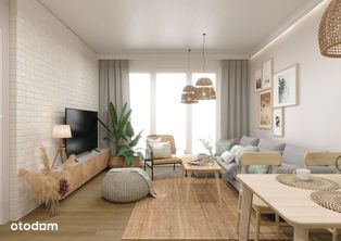 Nowa Wiejska- PRZYTULNY - 2 pokojowy apartament
