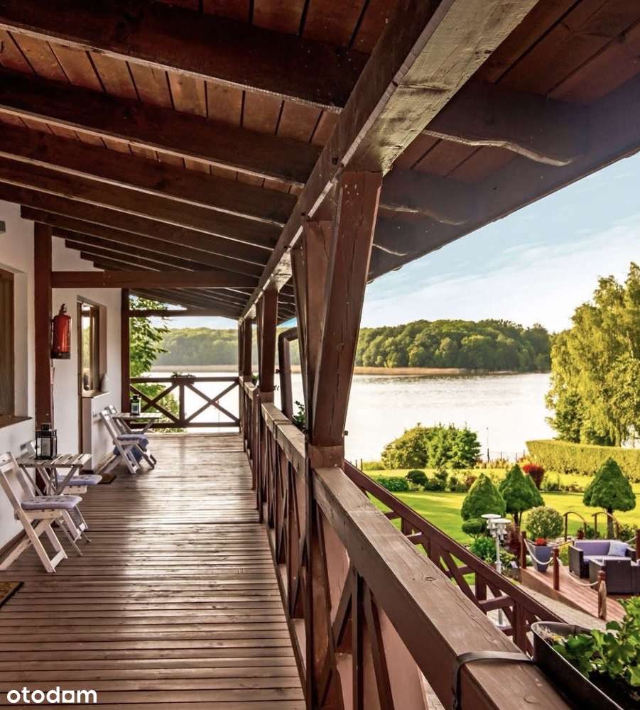 ŻYCIE NAD JEZIOREM! Pensjonat i Komfortowy Dom z basenem, jucuzzi. - Pełny obrazek: 4/17