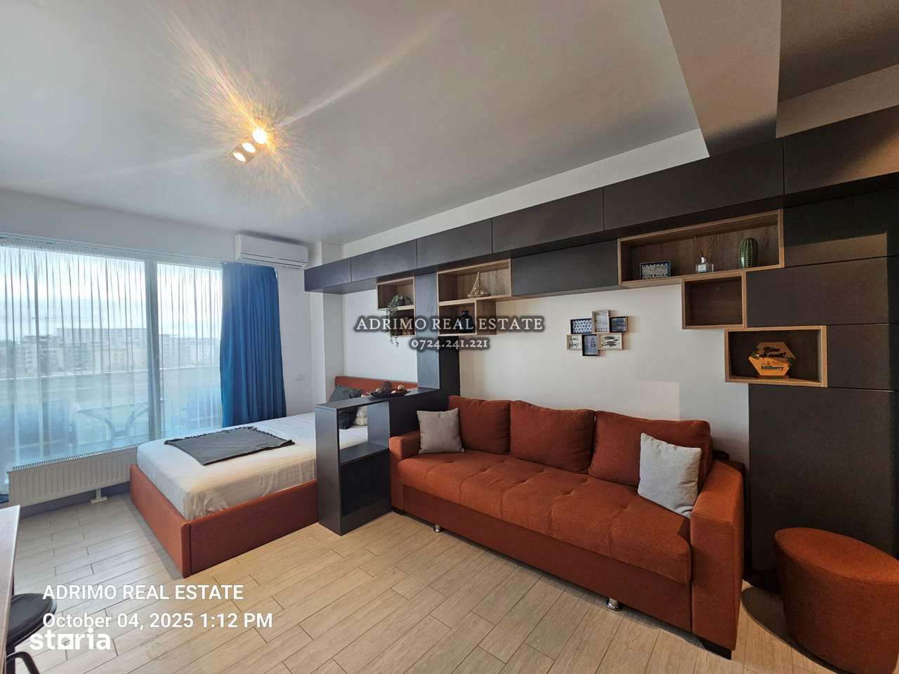 Garsoniera Moderna - zona Azimuth -vedere mare-parcare privata- 300Eur - Imagine principală: 3/17